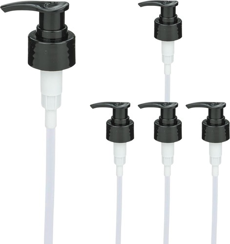Seifenpumpe schwarz - 5x,