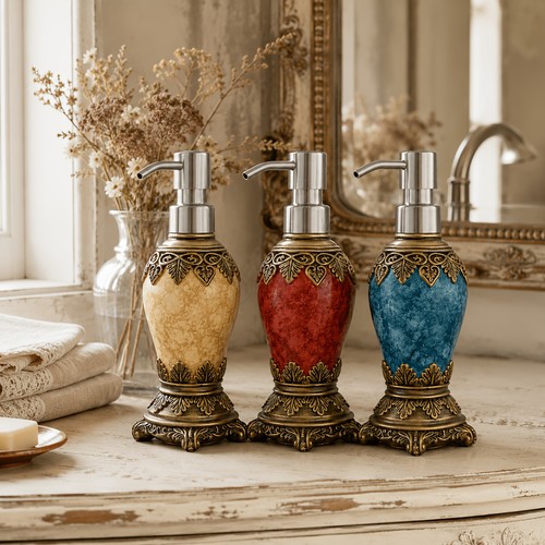 Seifenspender vintage barock - seifenspender,