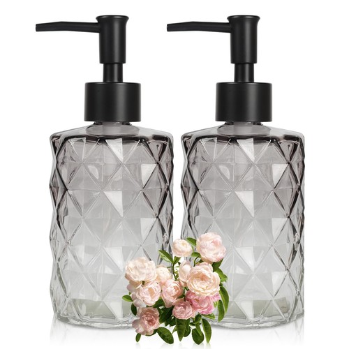 Seifenspender glas 330ml - 2x,