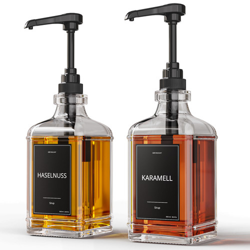 Sirup spender set - -, 500ml