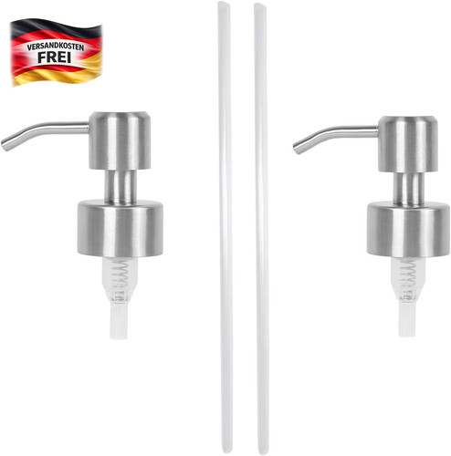 Seifenspender edelstahl 2er - seifenspender,