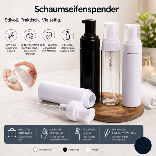 Stück schaumspender - 5,